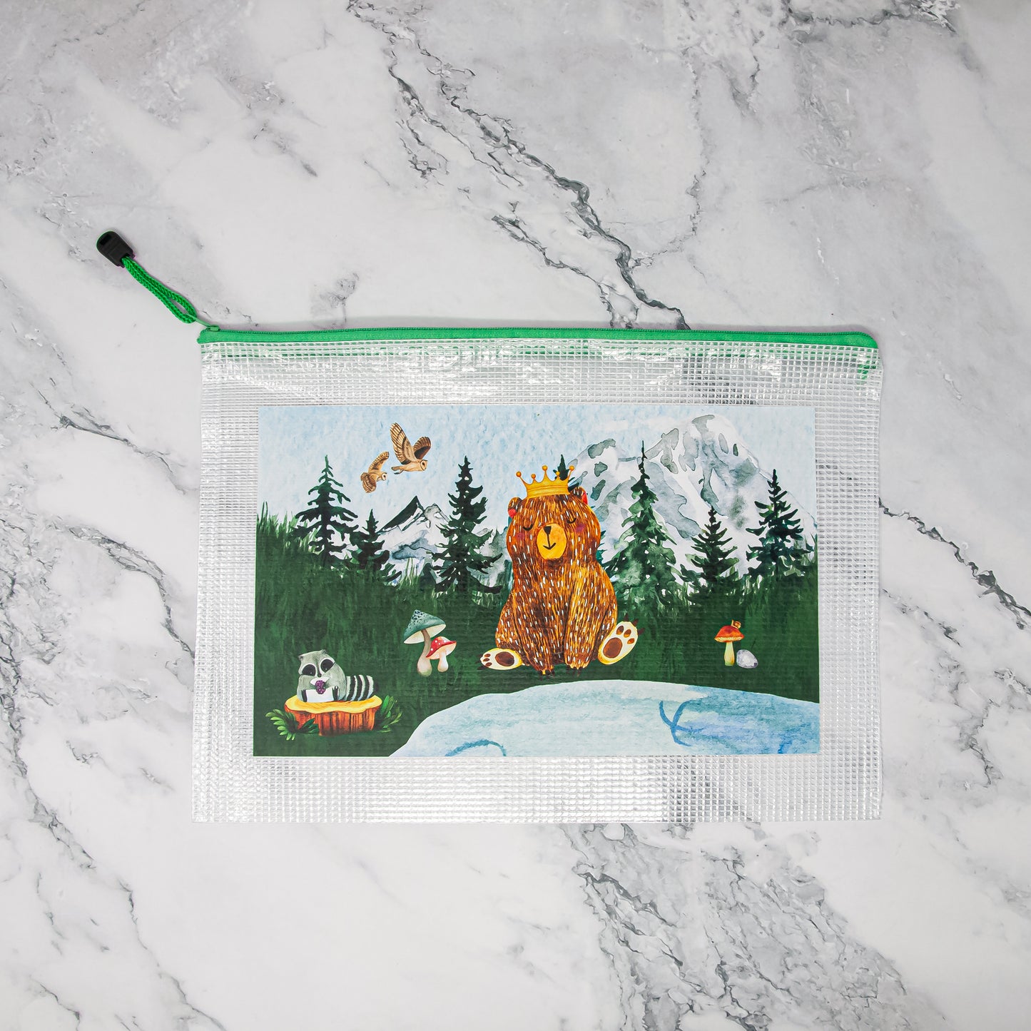 A Beary Nice Day Indeed Clear Organizer Bag