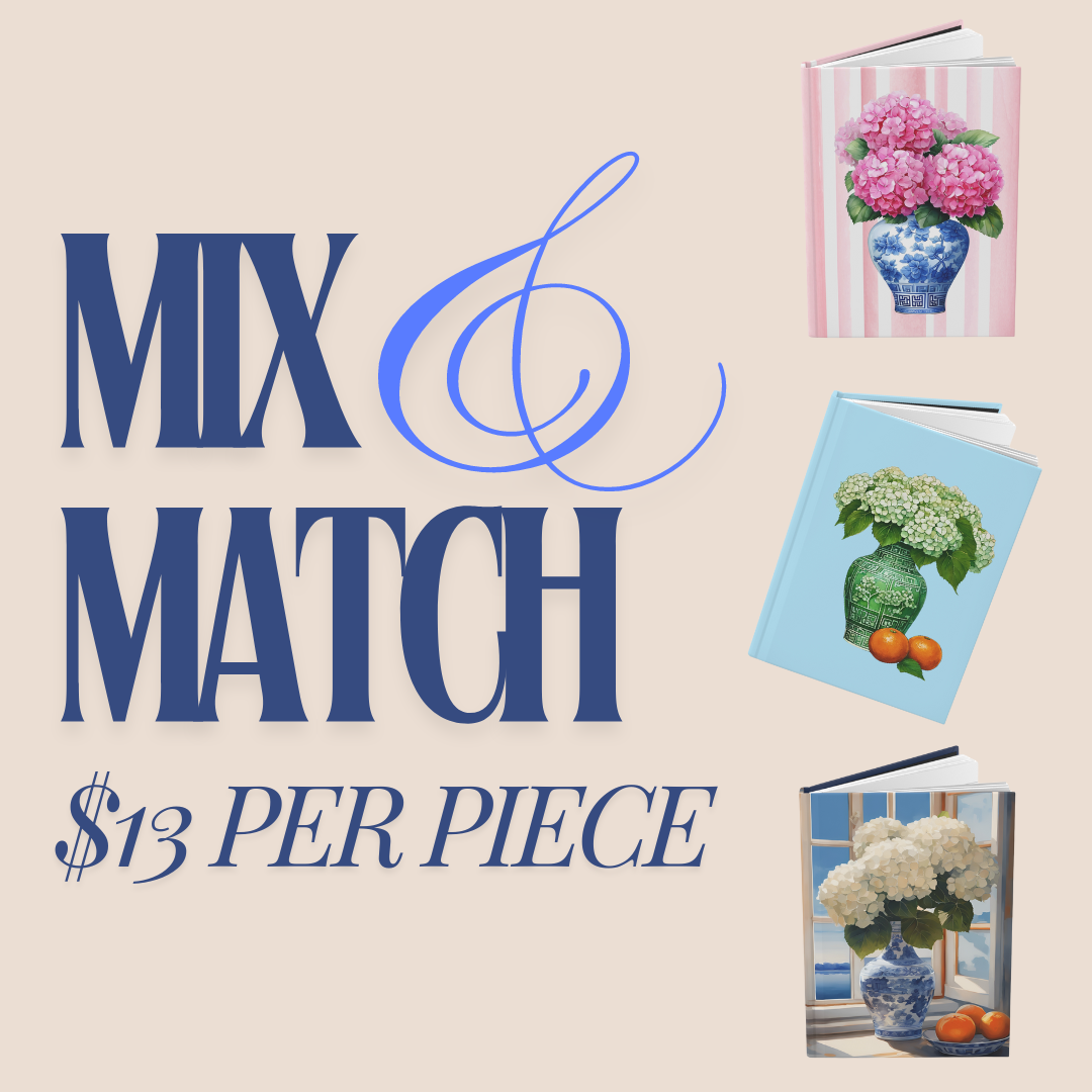 Custom Set of 25 Notebooks