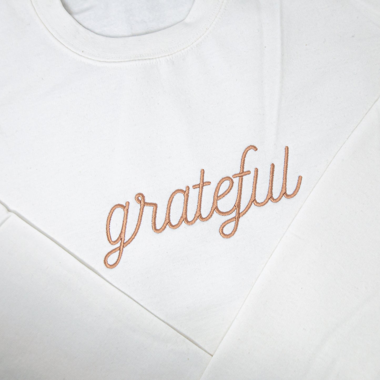 JCL Embroidered Grateful Crewneck Sweatshirt
