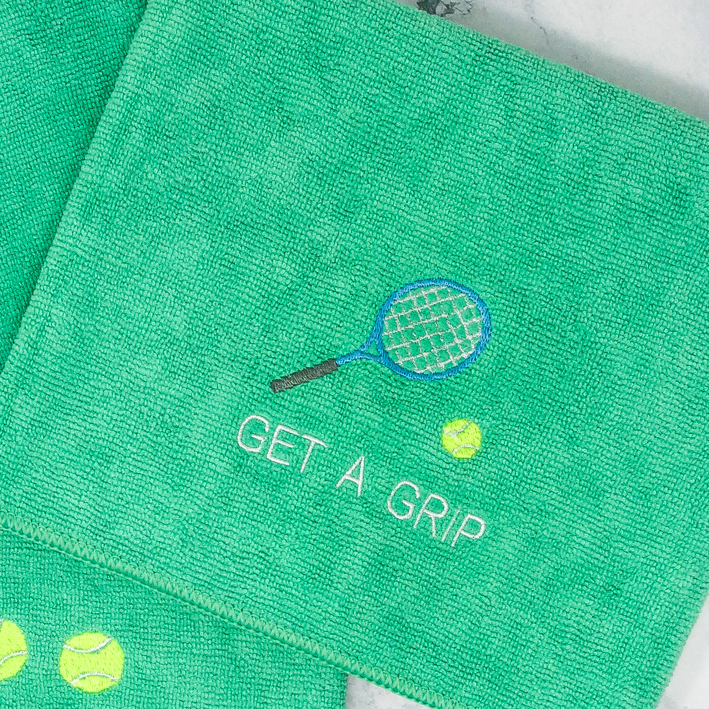Tennis Towels with Option for Personalization