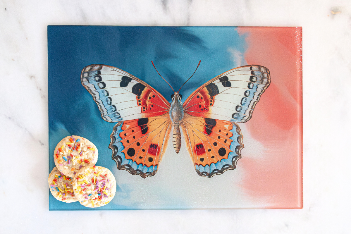 September Migration Butterfly (Cutting + Serving Board)