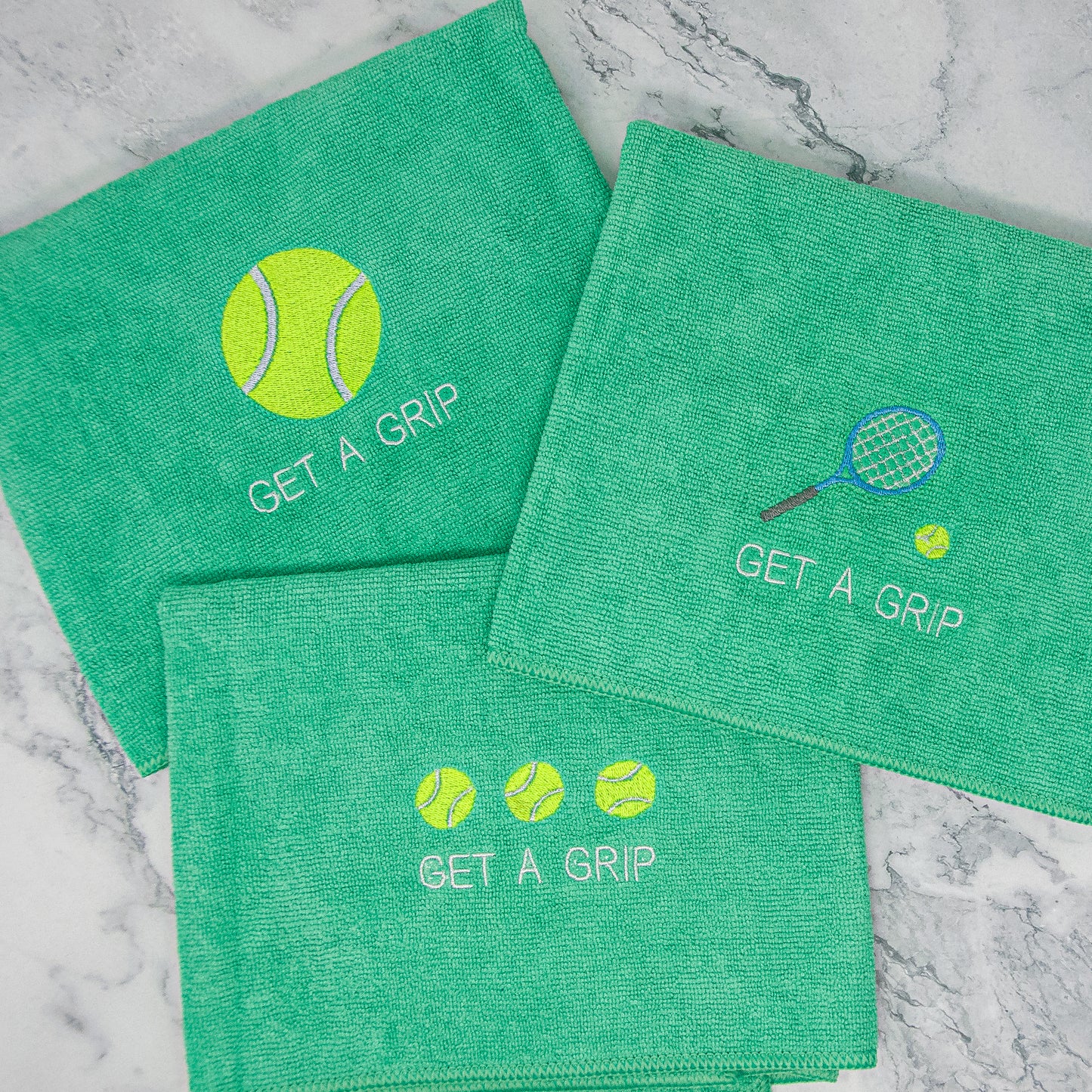 Tennis Towels with Option for Personalization