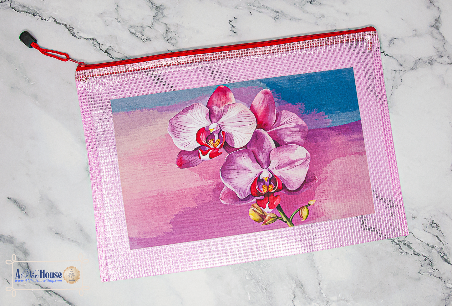 Orchid Organizer Bag (See-Through)