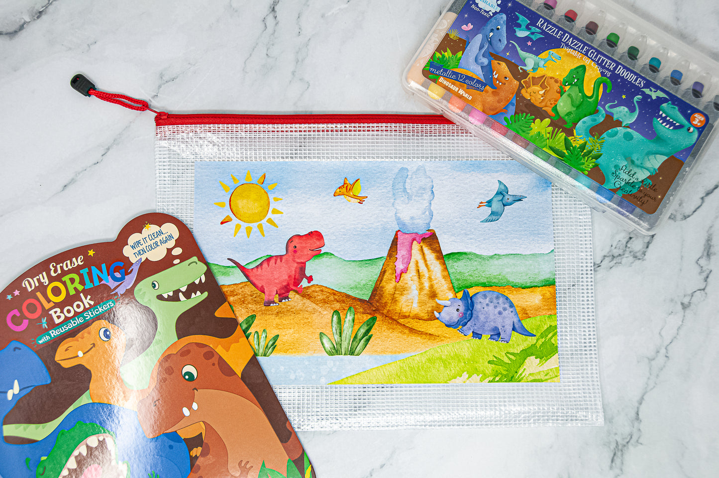 Personalized Gift Set: Dinosaur Edition