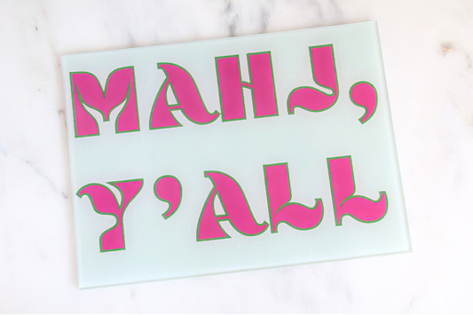 Mahj, Y'all (Cutting + Serving Board)