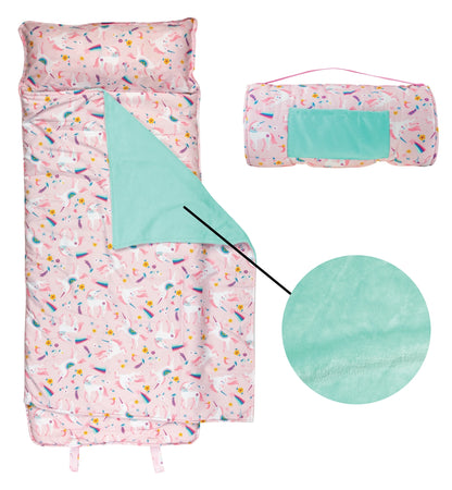 Back to School Unicorn Lunch Box and Unicorn Nap Mat with Pillow