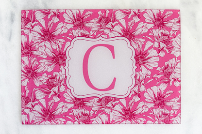 Pink It's Time to Learn to Cook (Personalized Cutting + Serving Board)
