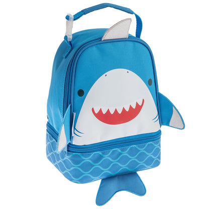 Back to School Shark Lunch Box and Shark Nap Mat with Pillow